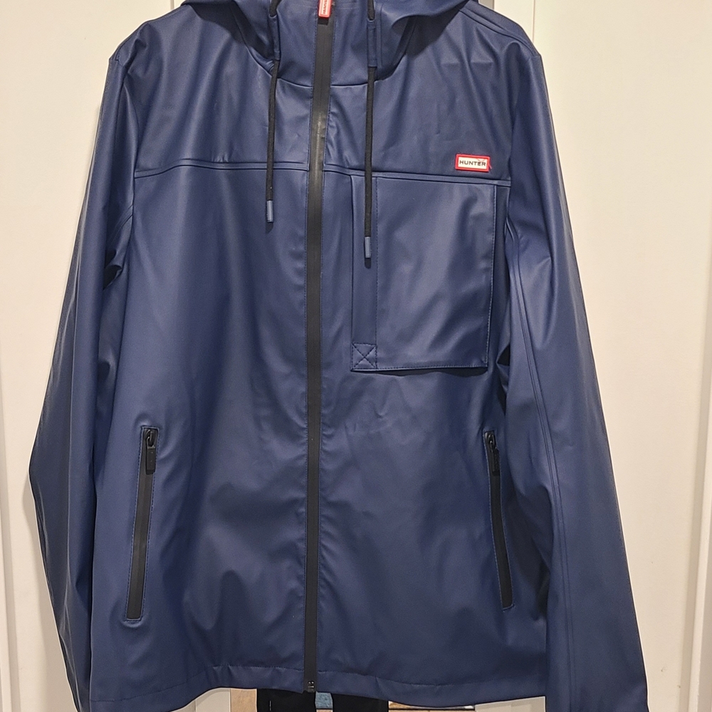 Hunter Blue Waterproof Jacket